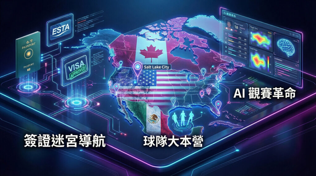 2026 世界盃行家指南：簽證迷宮、大本營追星與 AI 觀賽革命