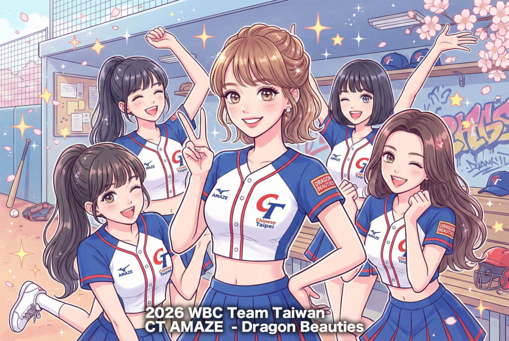 2026 WBC - Team Taiwan - CT AMAZE - 味全龍代表隊