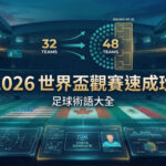 2026 世界盃觀賽速成班：世足必懂足球術語大全
