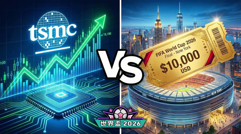 一張門票換一張台積電？2026 世界盃票價飆破天際，揭秘美加墨的「黃牛」與驚人觀賽成本