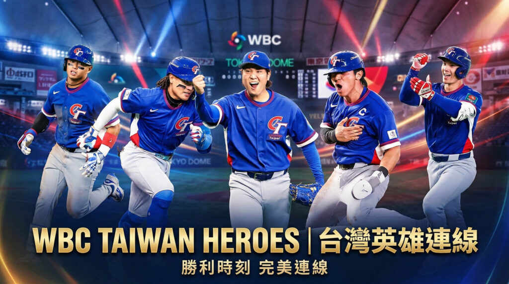 【WBC 經典賽賽後速報】等了 20 年的感動！延長賽 5:4 擊敗宿敵韓國，台灣隊奪勝保住晉級生機
